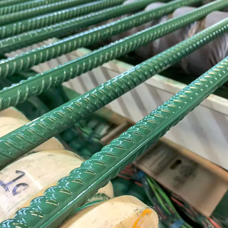 Beschichtete feingewalzte Stahlstangen mit Gewinde