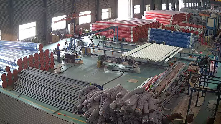 Plastic Coated Composite Steel Pipes